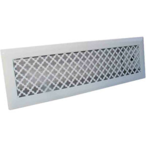 Grille de décompression avec précadre de hotte 60 x 195 mm
