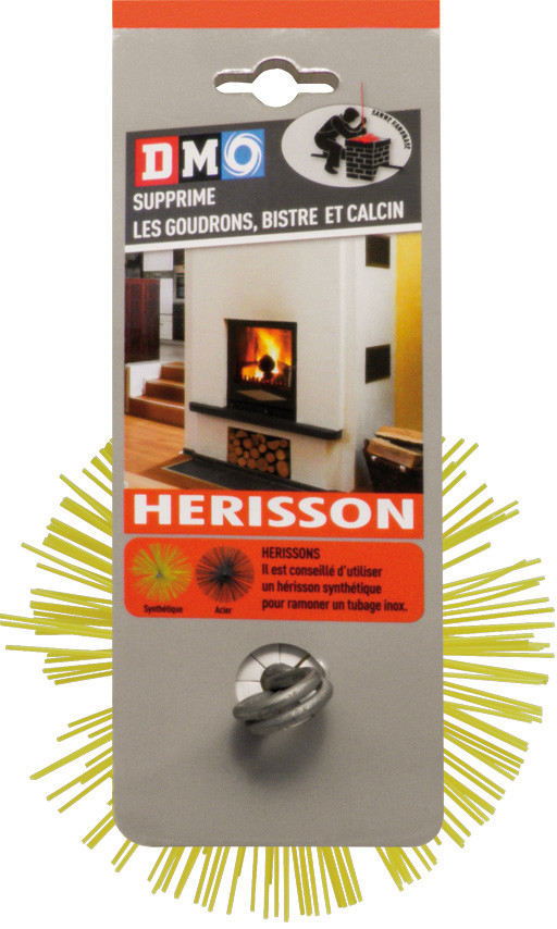 Herisson de ramonage nylon DMO, D150 mm