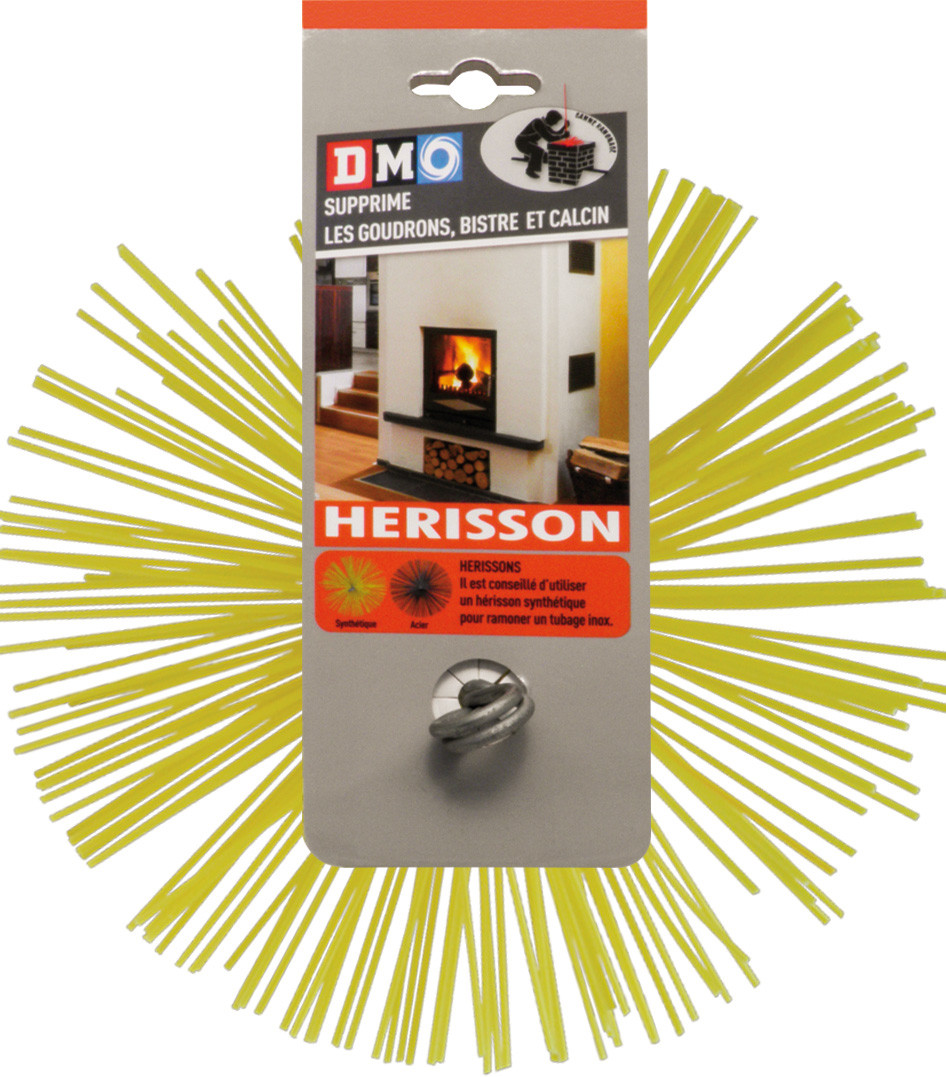 Herisson de ramonage nylon DMO, D250 mm