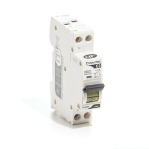 Disjoncteur phase + neutre DOMOLEC 2 A