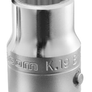 Douille 3/4'' 12 pans métriques diamètre 44 mm longueur 66,9 mm FACOM K.44B