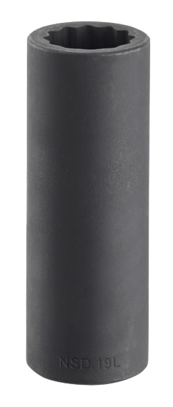 Douilles IMPACT 1/2'' longues 12 pans métriques 21 mm FACOM NSD.21L