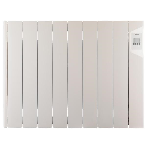 Radiateur mural à fluide thermique 1200 W - Electronique - Fil pilote 6 ordres- NF