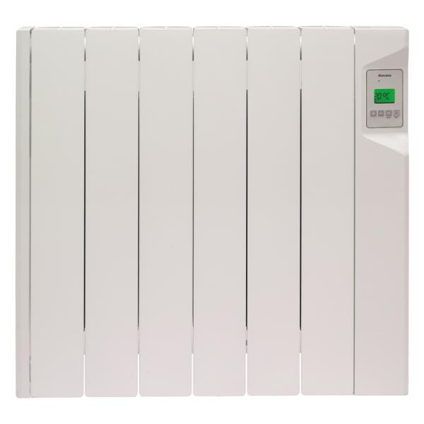 Radiateur mural à fluide thermique 600 W - Electronique - Fil pilote 6 ordres- NF