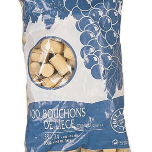 Sachet de 100 bouchons en liège