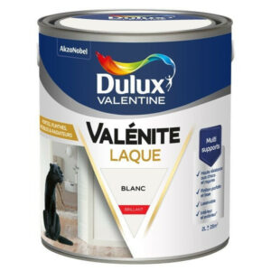 Peinture boiserie blanc brillant DULUX VALENTINE Valenite 2l
