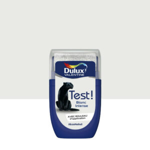 Testeur peinture blanc intense satiné crème de couleur DULUX VALENTINE 30 ml