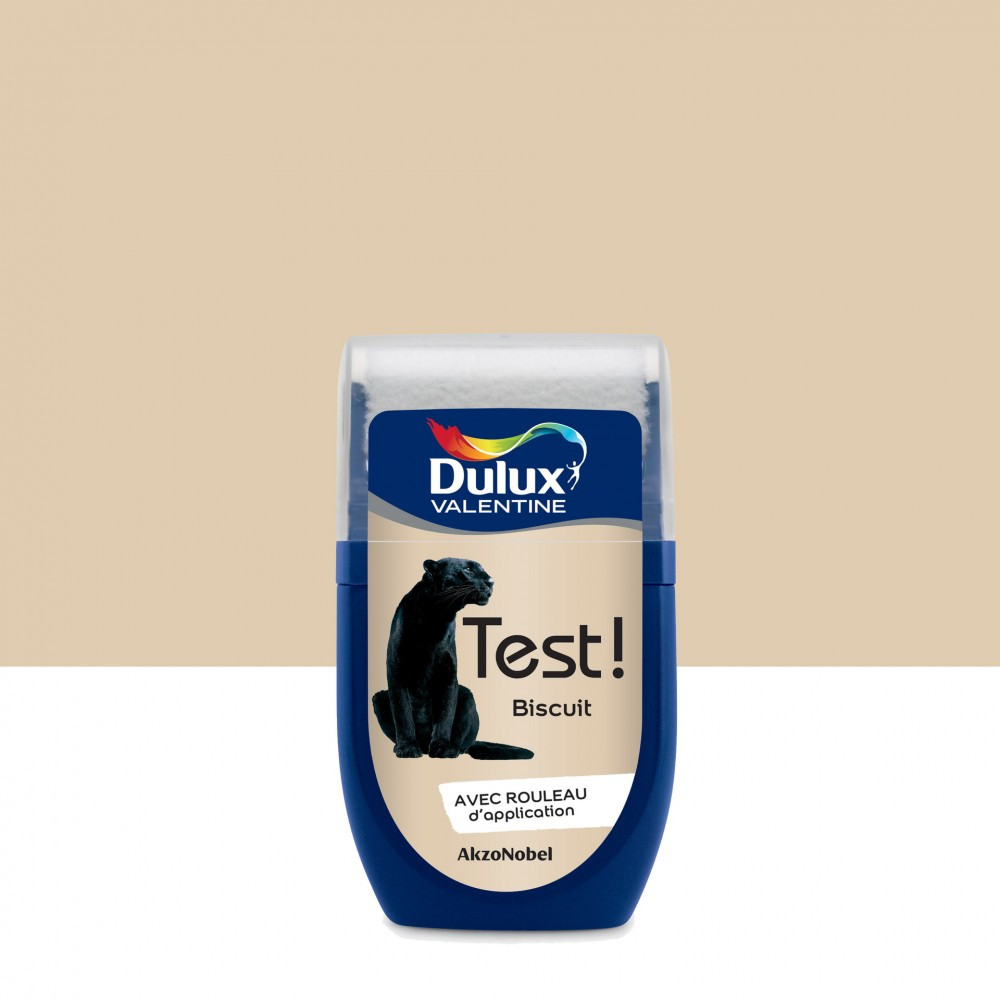 Testeur peinture Crème de couleur biscuit satin 30 mL - DULUX VALENTINE