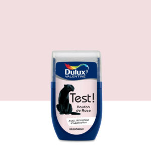 Testeur peinture Crème de couleur bouton de rose satin 30 mL - DULUX VALENTINE