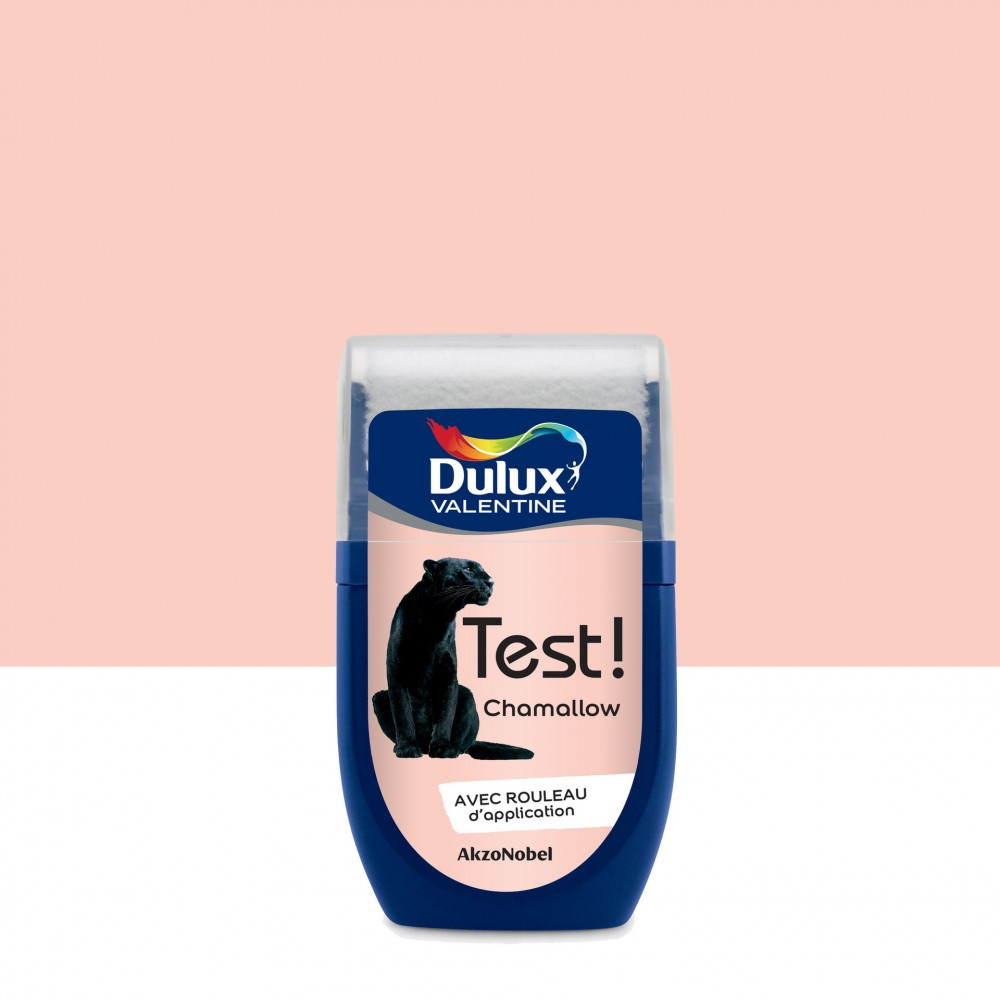 Testeur peinture Crème de couleur chamallow satin 30 mL - DULUX VALENTINE