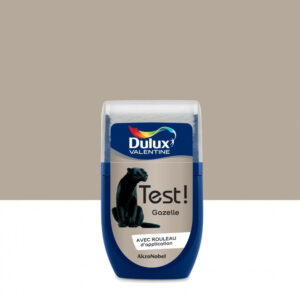 Testeur peinture Crème de couleur gazelle satin 30 mL - DULUX VALENTINE
