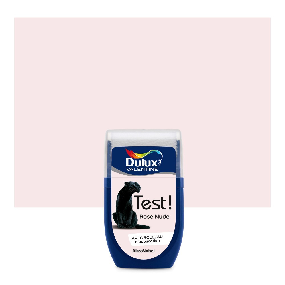 Testeur peinture Crème de couleur rose nude mat 30 mL - DULUX VALENTINE
