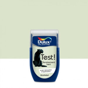 Testeur peinture Crème de couleur tendrement vert satin 30 mL - DULUX VALENTINE