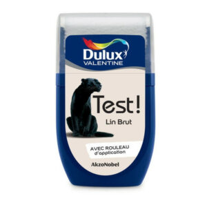 Testeur peinture lin brut satiné Crème de couleur 30 ml