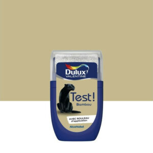 Testeur peinture satiné, DULUX VALENTINE Crème de couleur, bambou, 30 ml