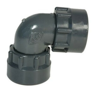 Coude union PVC - 1" Femelle x 1" Femelle