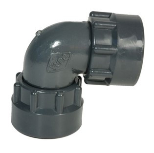 Coude union PVC - 1" Femelle x 1" Femelle