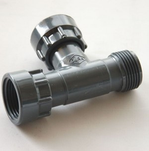 Té union PVC - 1" Mâle x 1" Femelle x 1" Femelle