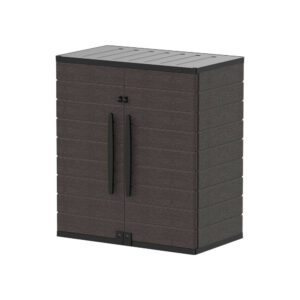 Armoire de rangement version basse - Marron