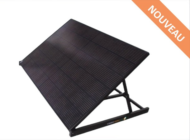 Station solaire Plug & Play - 410W - Wifi - Prêt à poser - Noire