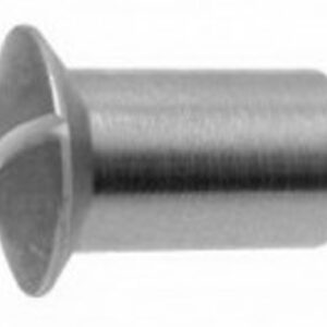 Ecrou à douille M5 avec fente en nickel en boite de 100 REISSER 31935/5