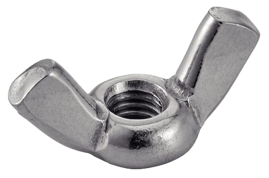 Écrou à oreilles forme américaine A4 M6 boîte de 200 ACTON 646066