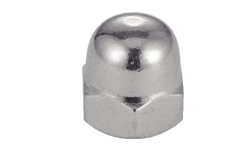 Écrou borgne inox A2 DIN 1587 M3 boîte de 200 ACTON 626043