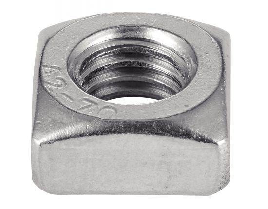 Ecrou carré inox A2 DIN 557 M10 boîte de 100 ACTON 6261310