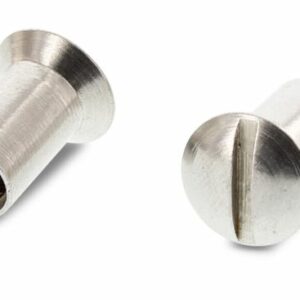 Ecrou douille tête fraisée bombée fendus A4 6 x 15 mm SCHAFER + PETERS 906146 15