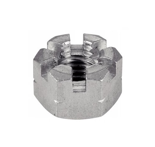 Écrou hexagonal HU à créneaux A4 DIN 935 M12 boîte de 50 ACTON 6461912