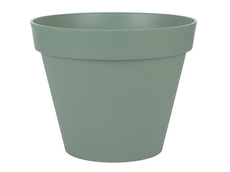 Pot polypropylène EDA 13610 v.la Diam.40 L.0 x H.31 cm vert laurier