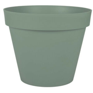 Pot polypropylène EDA 13611 v.la Diam.48 L.0 x H.39 cm vert laurier