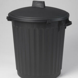 Poubelle de rue 80 l, H.67 x l.51 x P.51 cm