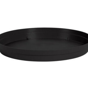 Soucoupe Polypropylène L.34.5 X L.34.5 X H.4.8 Cm Anthracite