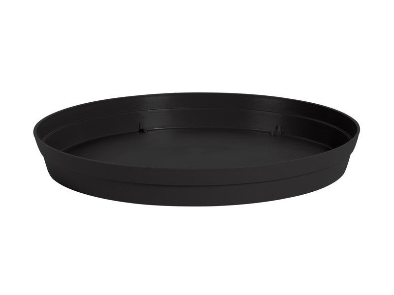 Soucoupe Polypropylène L.34.5 X L.34.5 X H.4.8 Cm Anthracite
