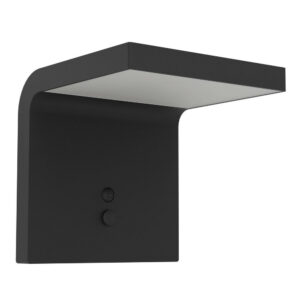 Applique solaire avec détecteur Spiante 1000 Lumen, blanc neutre, noir EGLO