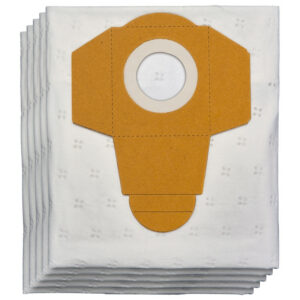 5 sacs de rechange pour aspirateur 25 L