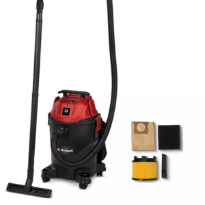 Aspirateur eau et poussières - TC-VC 2555 - 850 W - Cuve plastique 25 L - Fonction soufflage