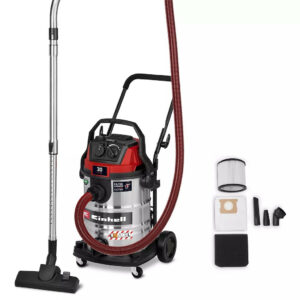 Aspirateur eau et poussières - TC-VC 3080 SACL - 1150 W - Cuve inox 30 L - Filtre HEPA - Classe L