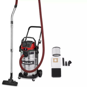 Aspirateur eau et poussières - TE-VC 4090 SACL - 1150 W - Cuve inox 40 L - Filtre HEPA - Classe L