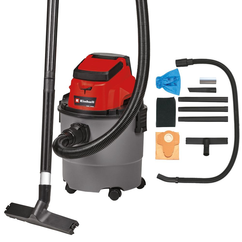 Aspirateur eaux et poussières sans fil - TC-VC 18/15 Li-Solo - 18 V - cuve 15 L - 80 mbar - Ø 36 mm
