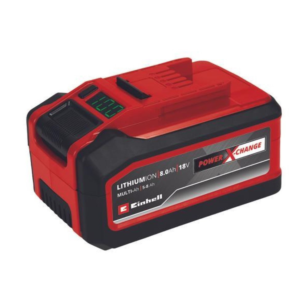 Batterie Power X-Change PLUS - 18 V - Multi-Ah 5-8 Ah - technologie ABS - affichage numérique