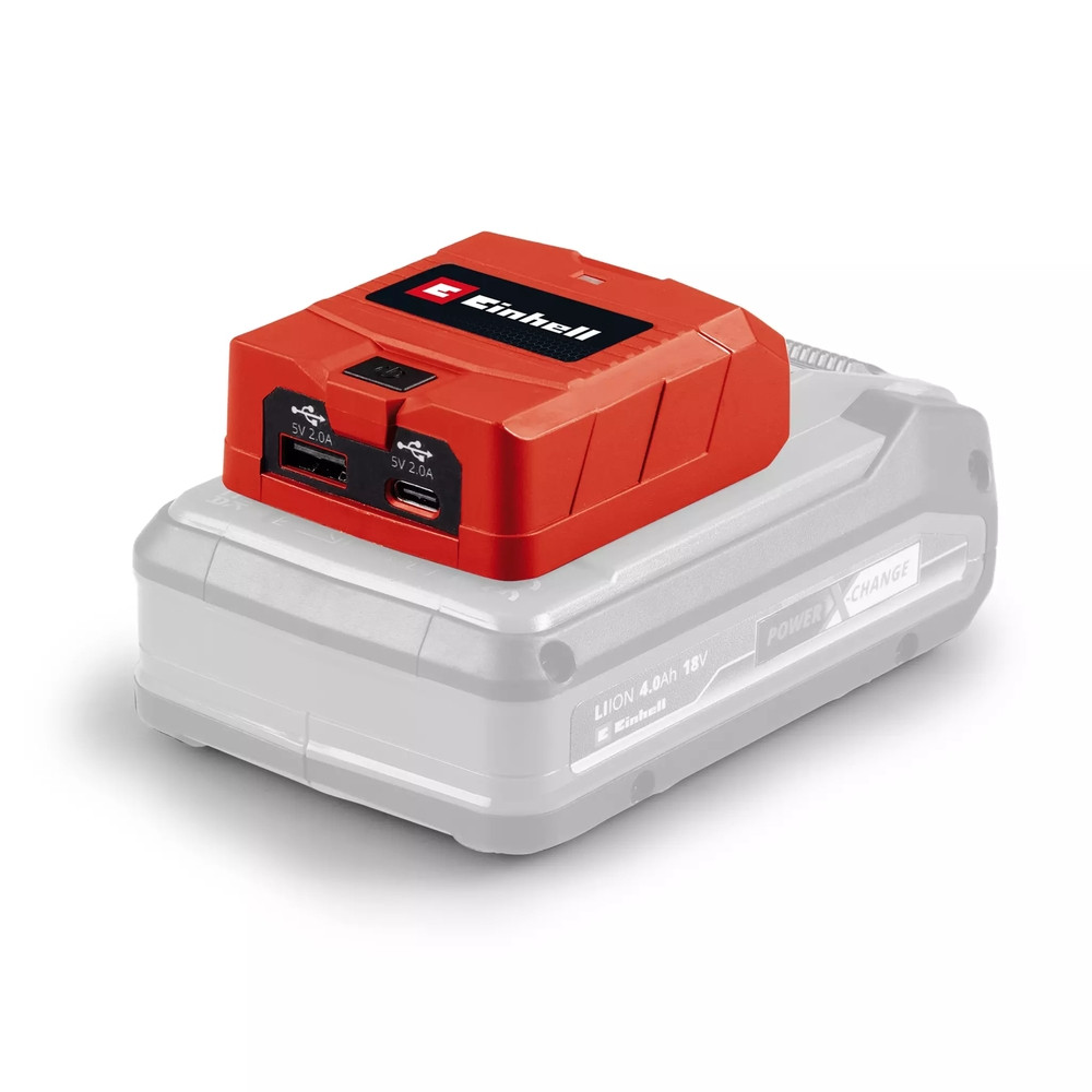 Bloc d’alimentation USB Power X-Change 18 V – TC-CP 18 Li USB A/C-Solo – Charge smartphones et tablettes