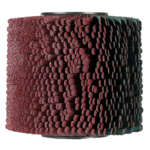 Brosse à bandes abrasives - 120 x 100 mm - Grain 80 - Compatible TP-BR 18/32 Li BL