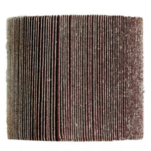 Brosse à bandes abrasives - 120 x 100 mm - Grain P80 - Pour métal et bois - Compatible TP-BR 18/32 Li BL