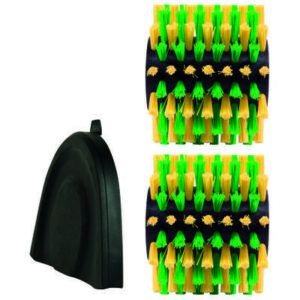 Brosse SOFT pour surfaces en bois et gazons synthétiques - Ø 115 mm - Largeur 195 mm - Compatible PICOBELLA