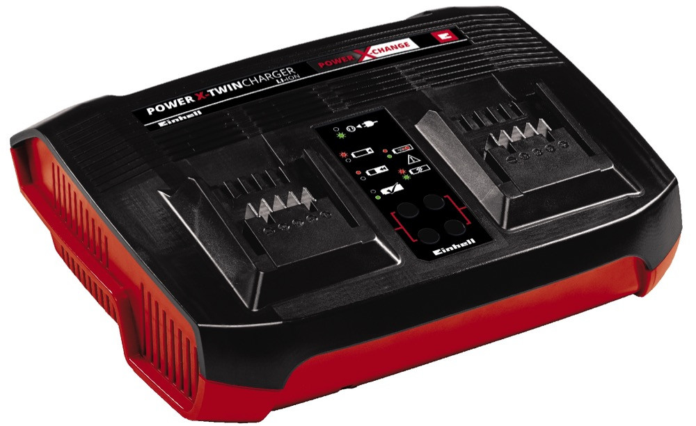 Chargeur double Power X-Change - Power X-Twincharger - 2 x 18 V - Courant 3 A