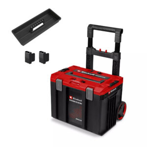 Coffret de transport étanche à roulettes E-Case L - IP65 - 120 kg - système modulaire