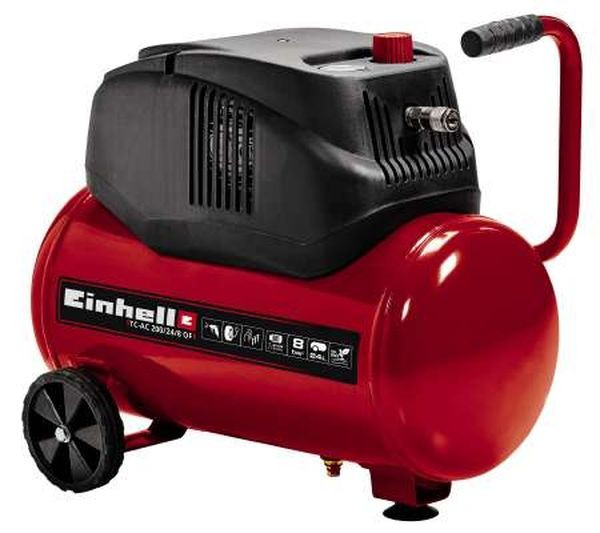 Compresseur sans huile TC-AC 200/24/8 OF - 1200 W - Cuve 24 L - 8 bar