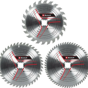 Jeu de lames de scie circulaire carbure - Ø254 x 30 x 3,2 mm - 24, 42, 60 dents